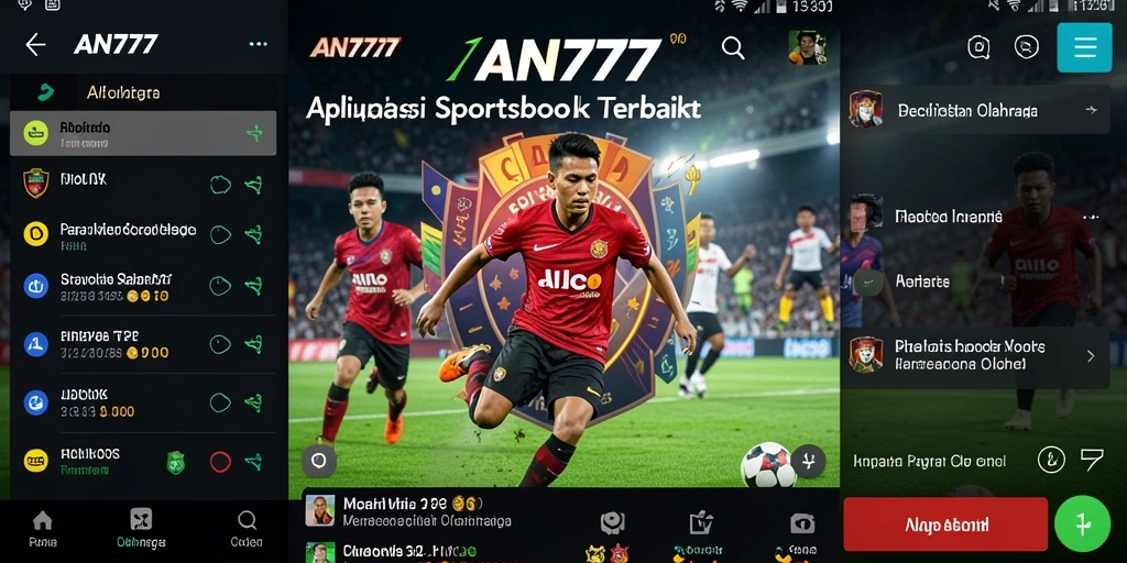 Tangkapan layar AN777 menampilkan taruhan olahraga yang seru dan interaktif.