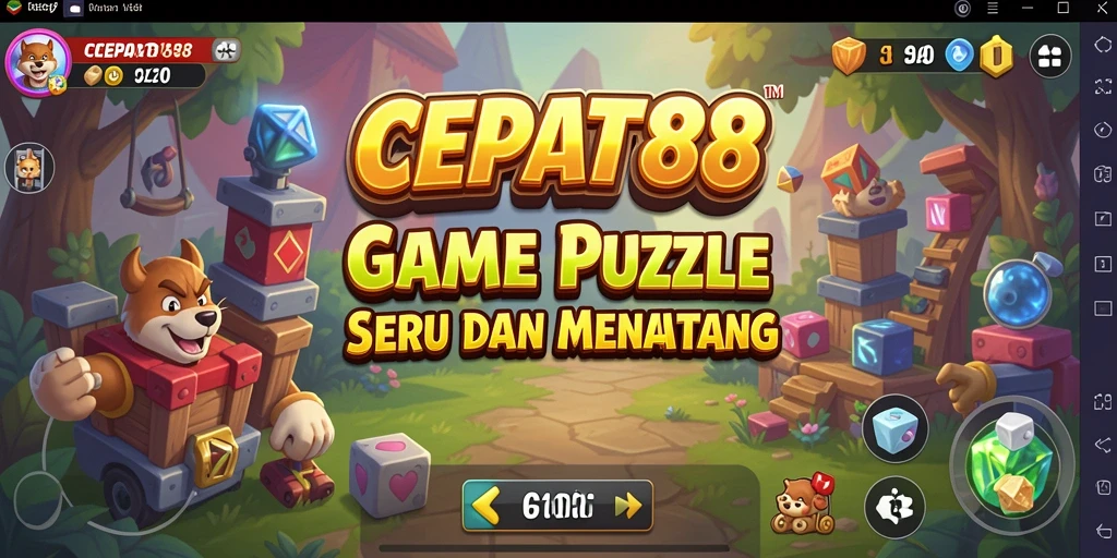Tampilan gameplay seru dari CEPAT88 dengan berbagai tingkat kesulitan.