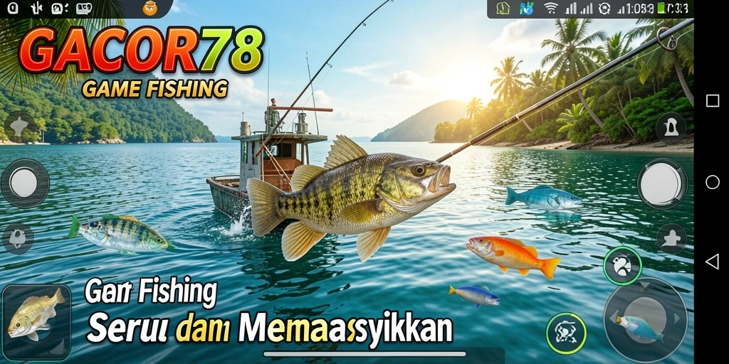 Gameplay GACOR78 menampilkan pengalaman memancing yang mendebarkan.