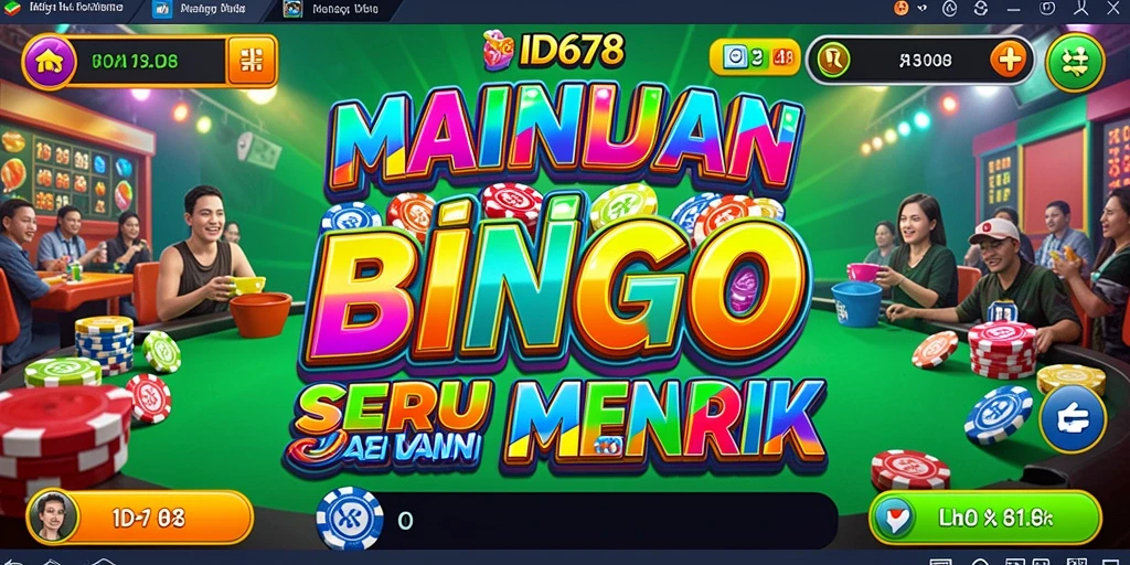 Tampilan gameplay seru dari ID678 yang penuh warna.