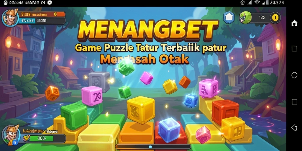 Screenshot gameplay <strong>MENANGBET</strong> menampilkan serunya menyelesaikan teka-teki.