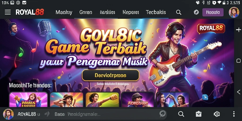 Tampilan menarik gameplay <strong>ROYAL88</strong> yang memukau dan interaktif.