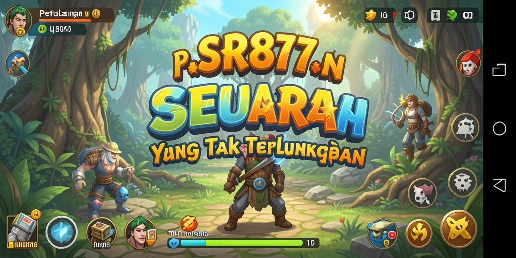 Tampilan seru gameplay dalam petualangan menegangkan SR877.