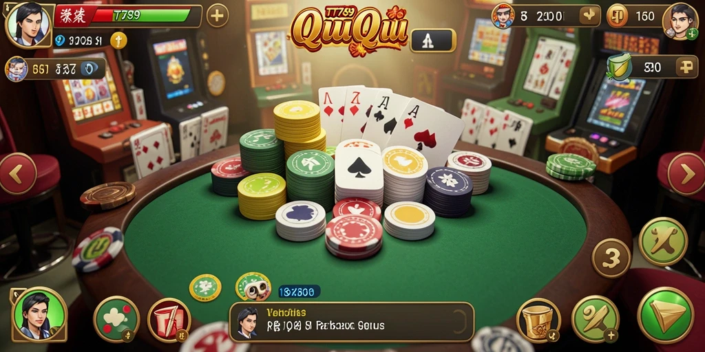 Gameplay seru QiuQiu di TT789 yang menarik dan kompetitif.