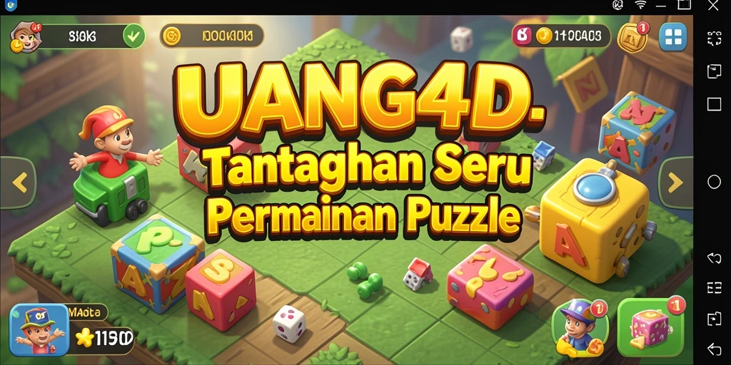 Tampilan gameplay UANG4D yang seru dan menantang.